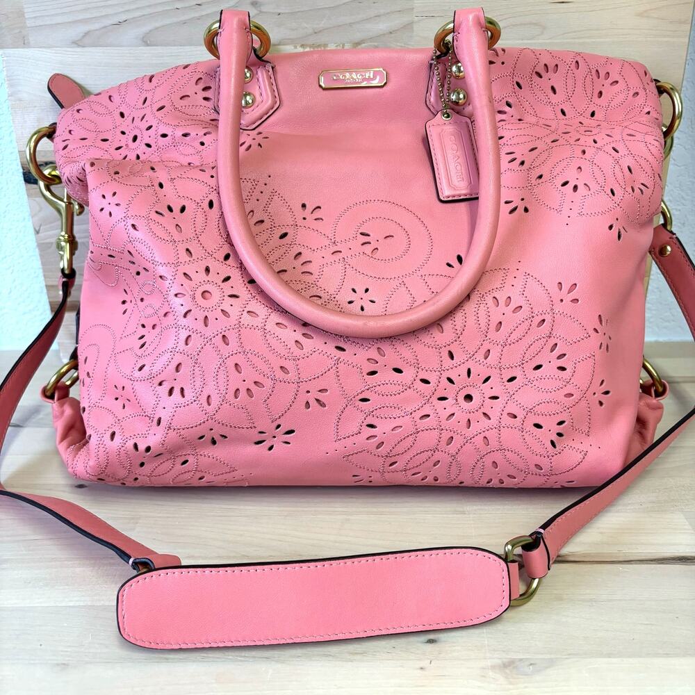 Coach Pink Shoulder Bag